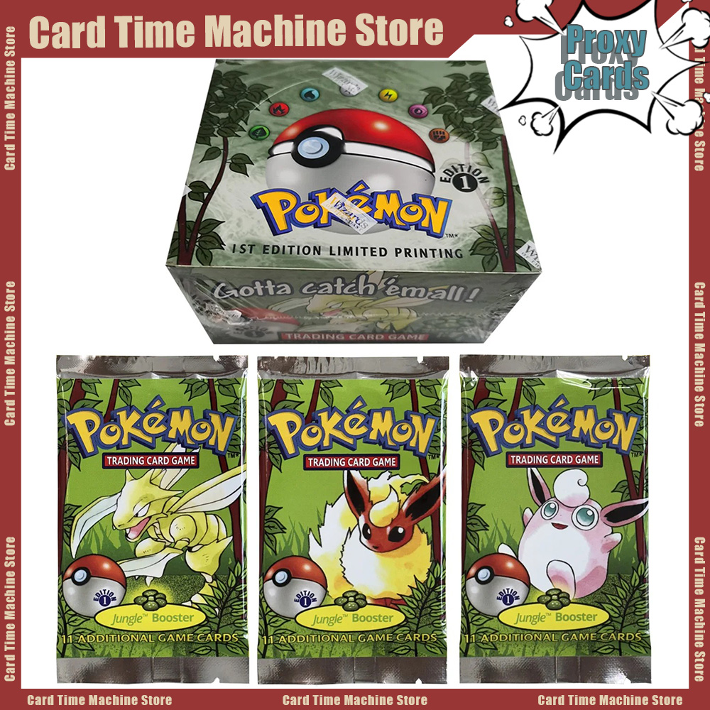 Board Game Pokemon - Pokémon Cards 1st Edition Jungle Booster