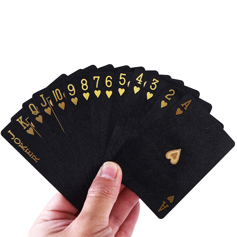 Board Game Uno - 4 Pieces Plastic Poker Playing Cards