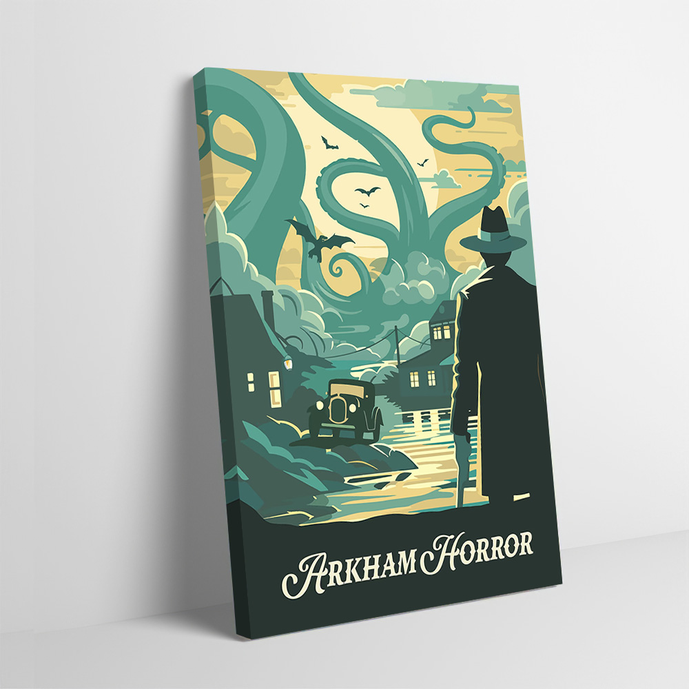Board Game Horror - Arkham Horror Board Game Inspired Printing