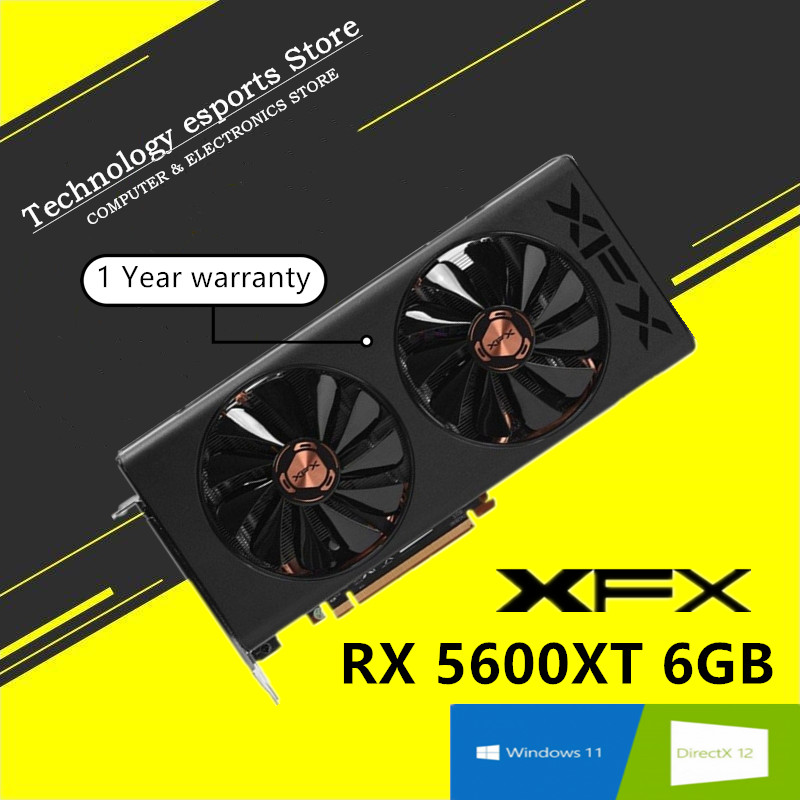 Board Game Vr - XFX original RX 5600XT 6G Game