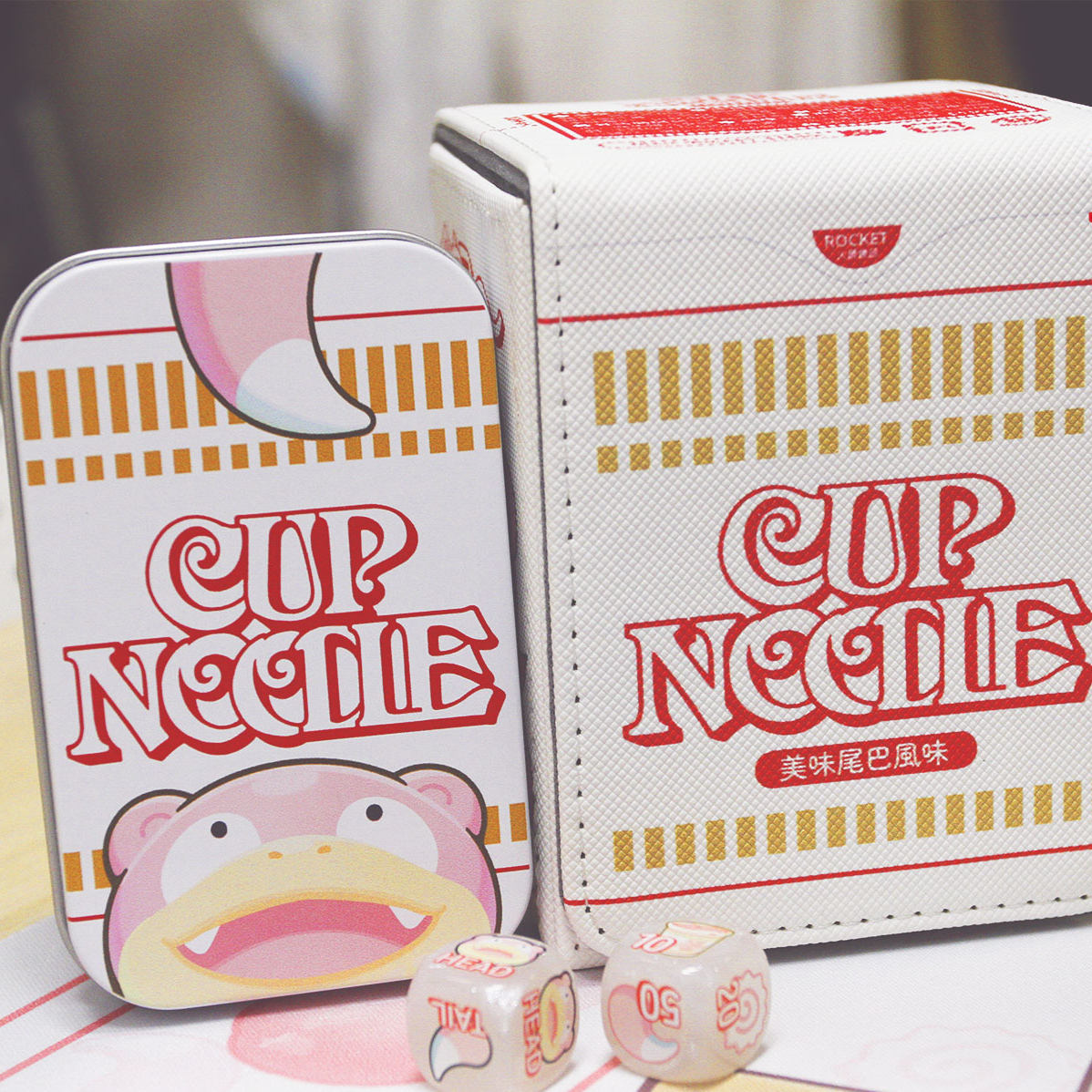 Board Game Pokemon - Cartoon PTCG Cup Noodles Delicious Tail