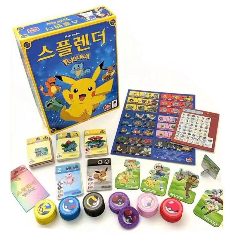 Board Game Pdf - Pokémon Board Games Dobble Splendor Strategy