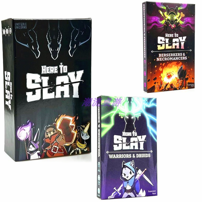 Board Game Here To Slay - English Version Here To Slay Strategic