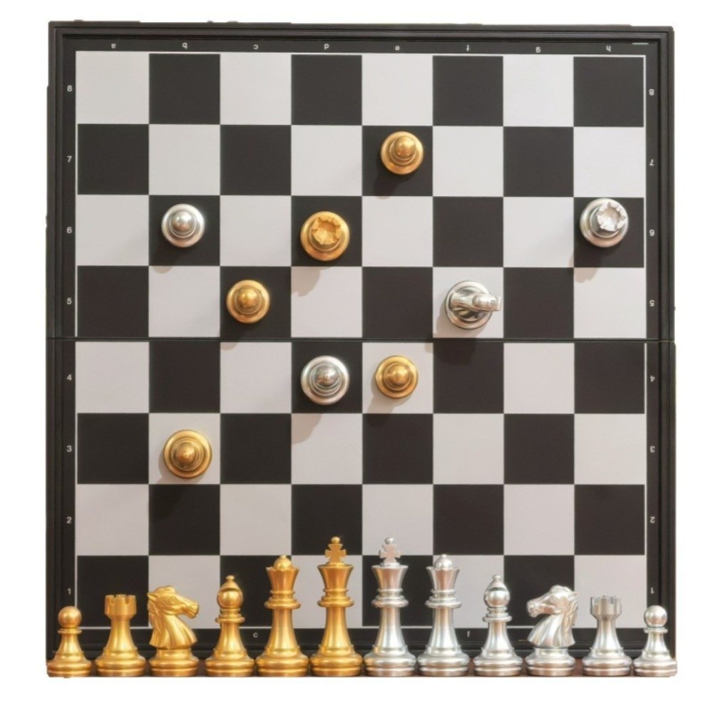 Magnetic Travel Chess - Portable 25/32cm Chessboard Magnetic Chess Set