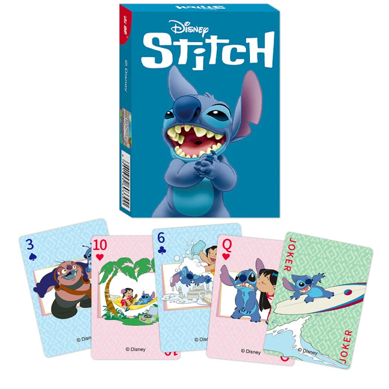 Board Game Uno - Disney Stitch Poker Lots-o'-Huggin' Bear Playing