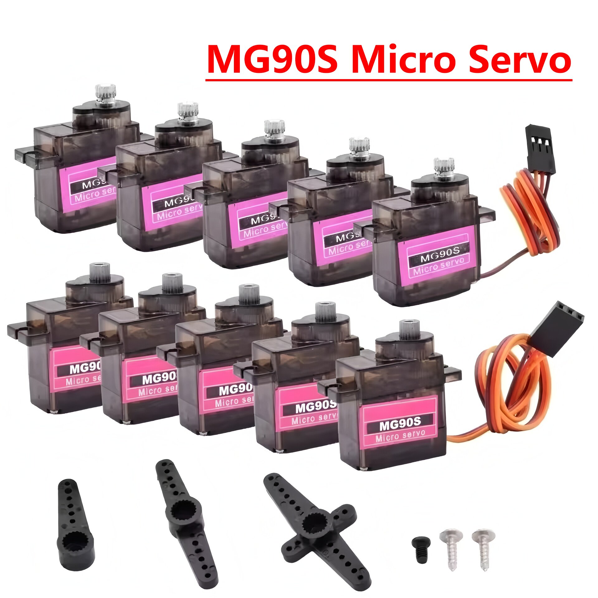 Cooperative Card Game - 4/5/10/20pcs MG90S Micro Servo Motor Metal