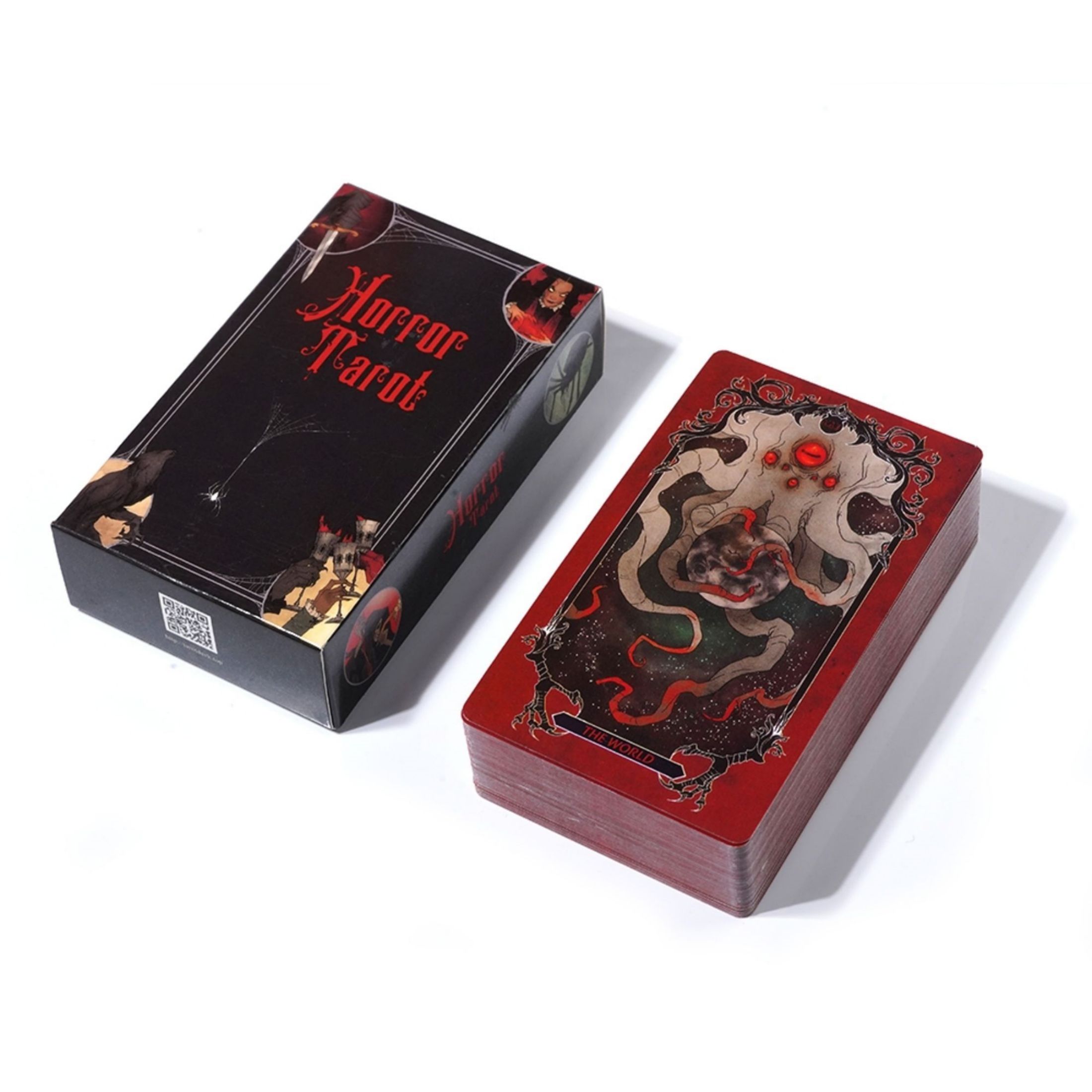 Board Game Horror - Horror Tarot Deck Card Game Full