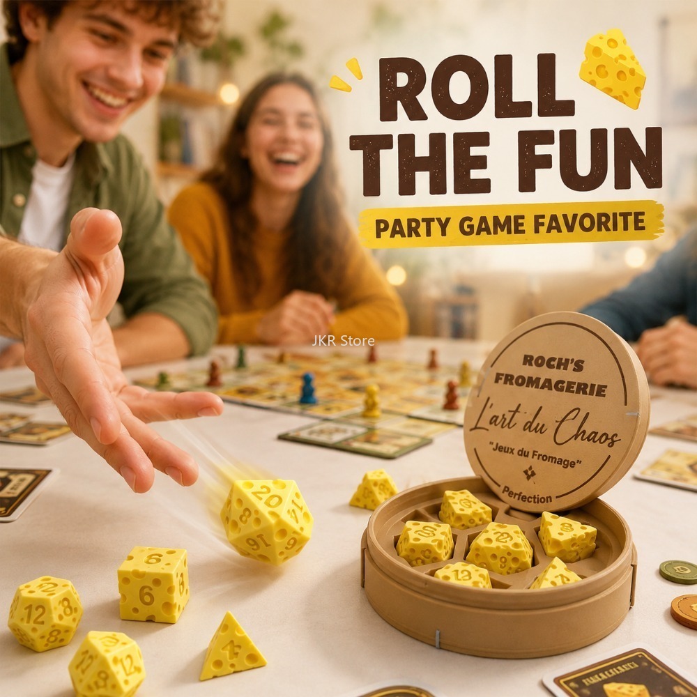 Irregular Cheese Dice Box Orna - Board Game Review review and price