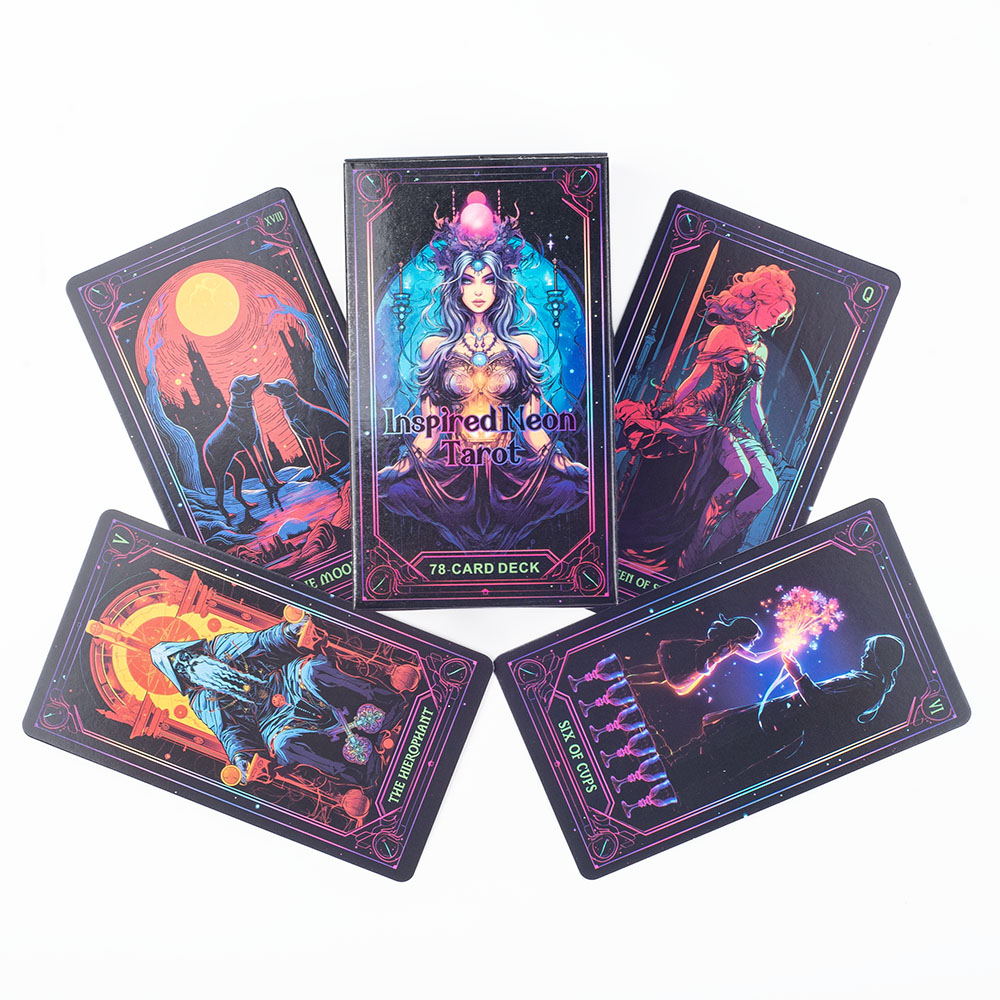 nspired Neon Tarot A 78-Card D - Board Game Uno review and price