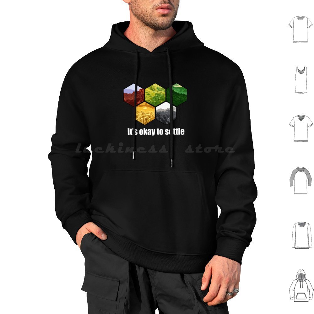 It _ S Okay To Settle Hoodie C - Board Game Geek review and price