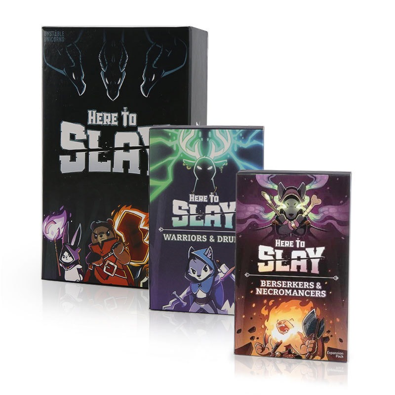 Unstable Games Slay Sleigh Fig - Board Game Here To Slay review and price