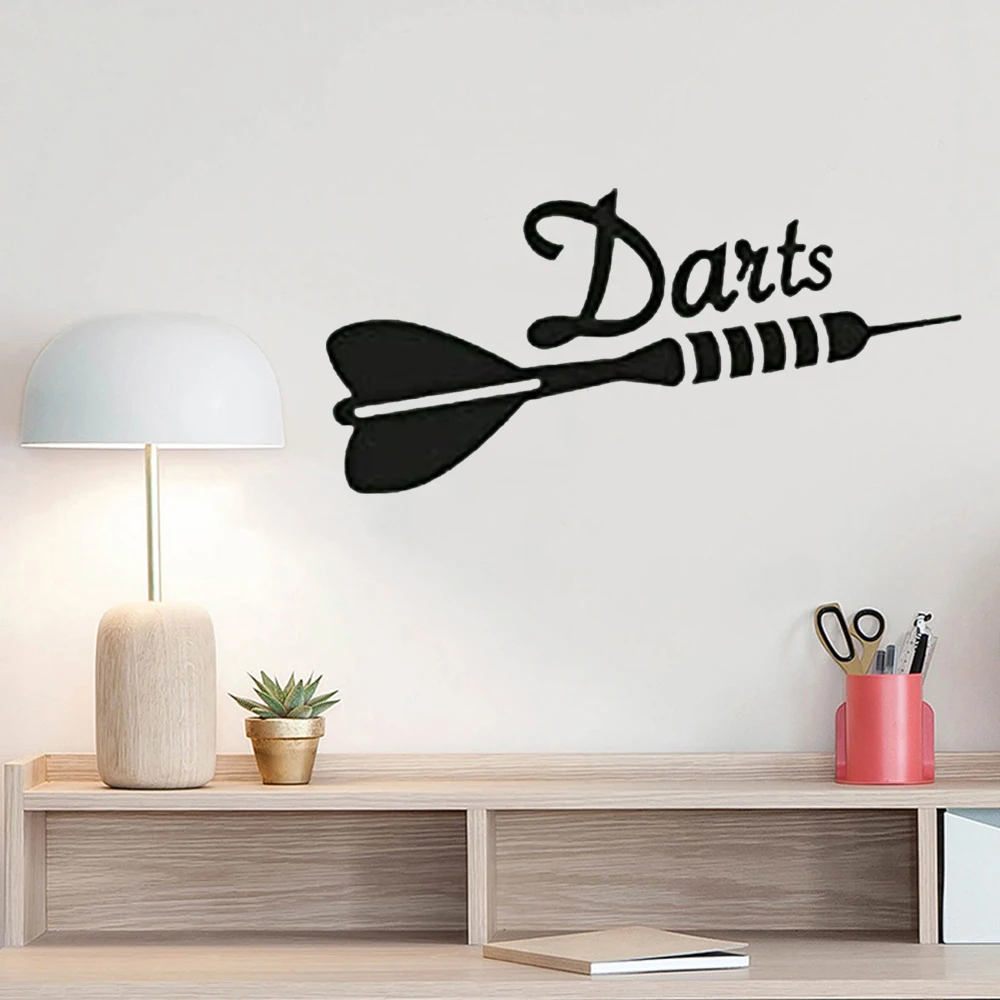 Wall Vinyl Stickers Darts Spor - Board Game Quote review and price