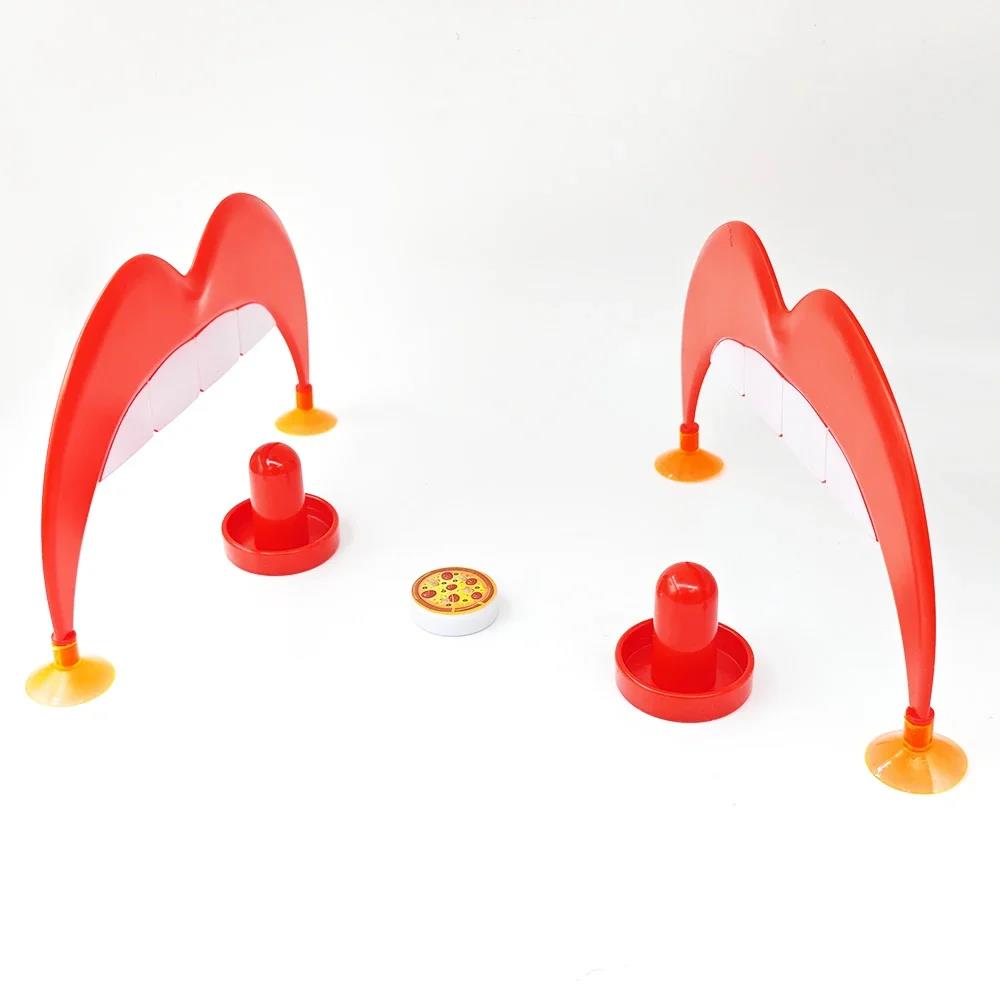 Desktop Pizza Ice Hockey Toy b - Board Game Harmonies review and price