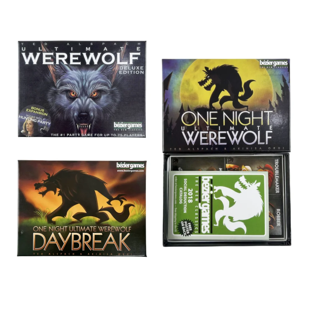 One Night Ultimate Werewolf Ca - Board Game Werewolf review and price