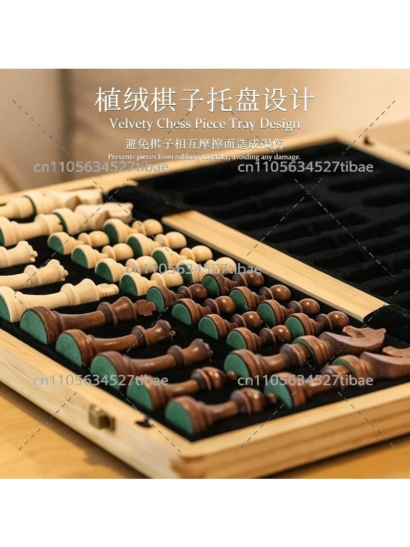 Magnetic Chess Set Solid Wood  - Magnetic Travel Chess review and price