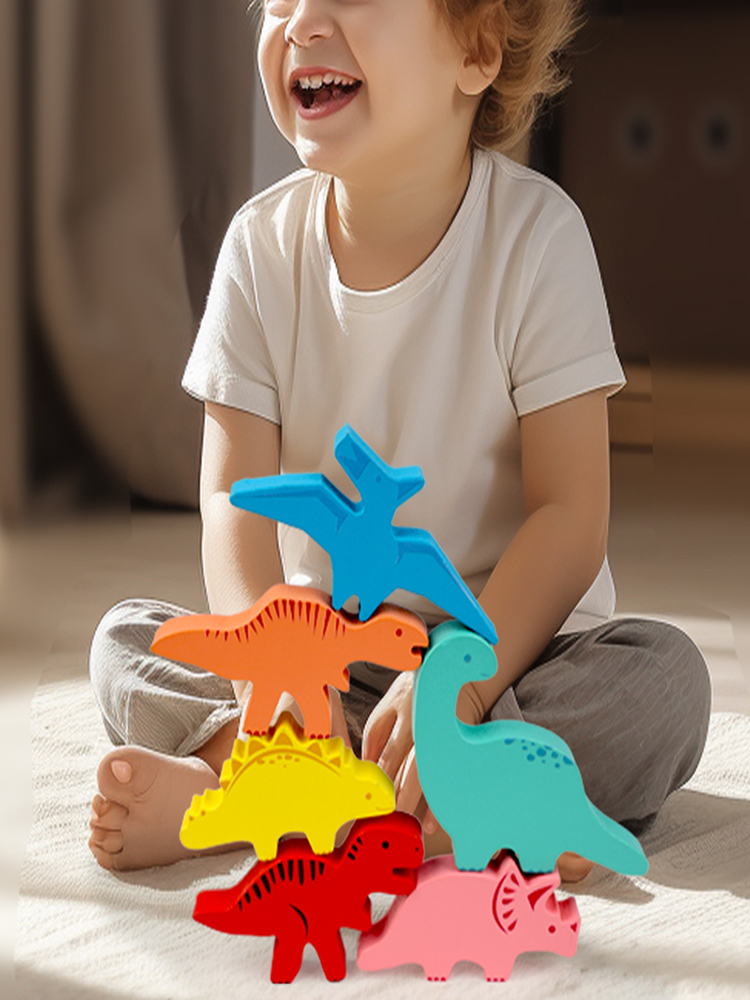 Wooden Balance Blocks Toys For - Board Game Nature review and price