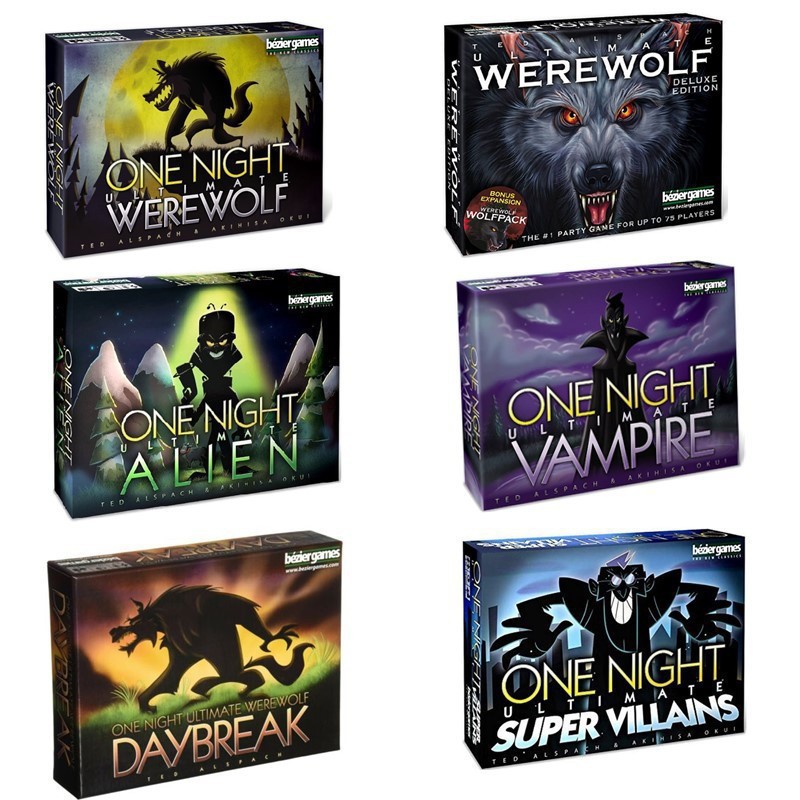 Party Game One Night Ultimate  - Board Game Werewolf review and price