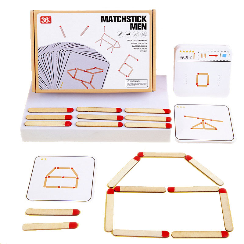Montessori Matches Puzzles Gam - Board Game Nature review and price