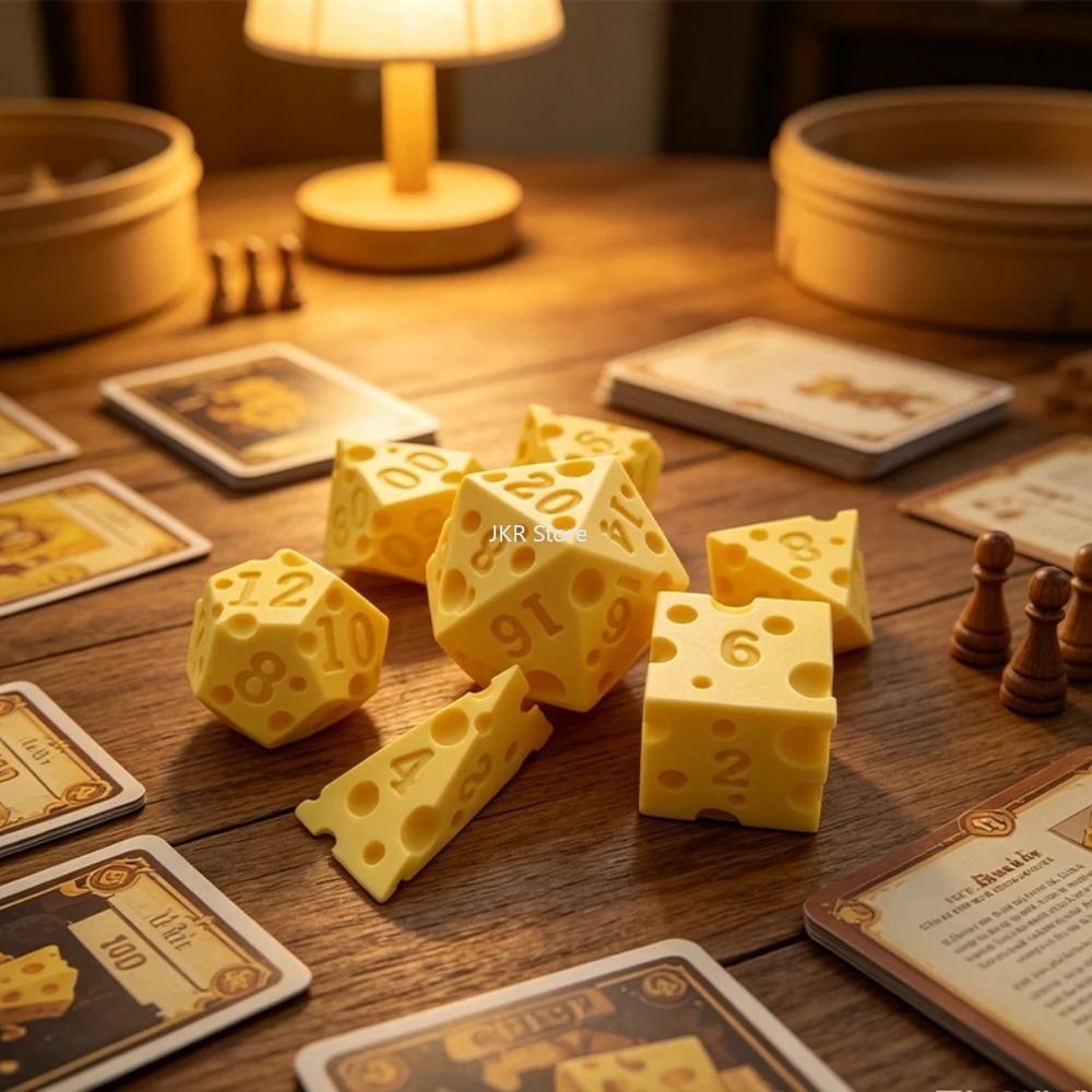 Creative Irregular Cheese Dice - Board Game Review review and price