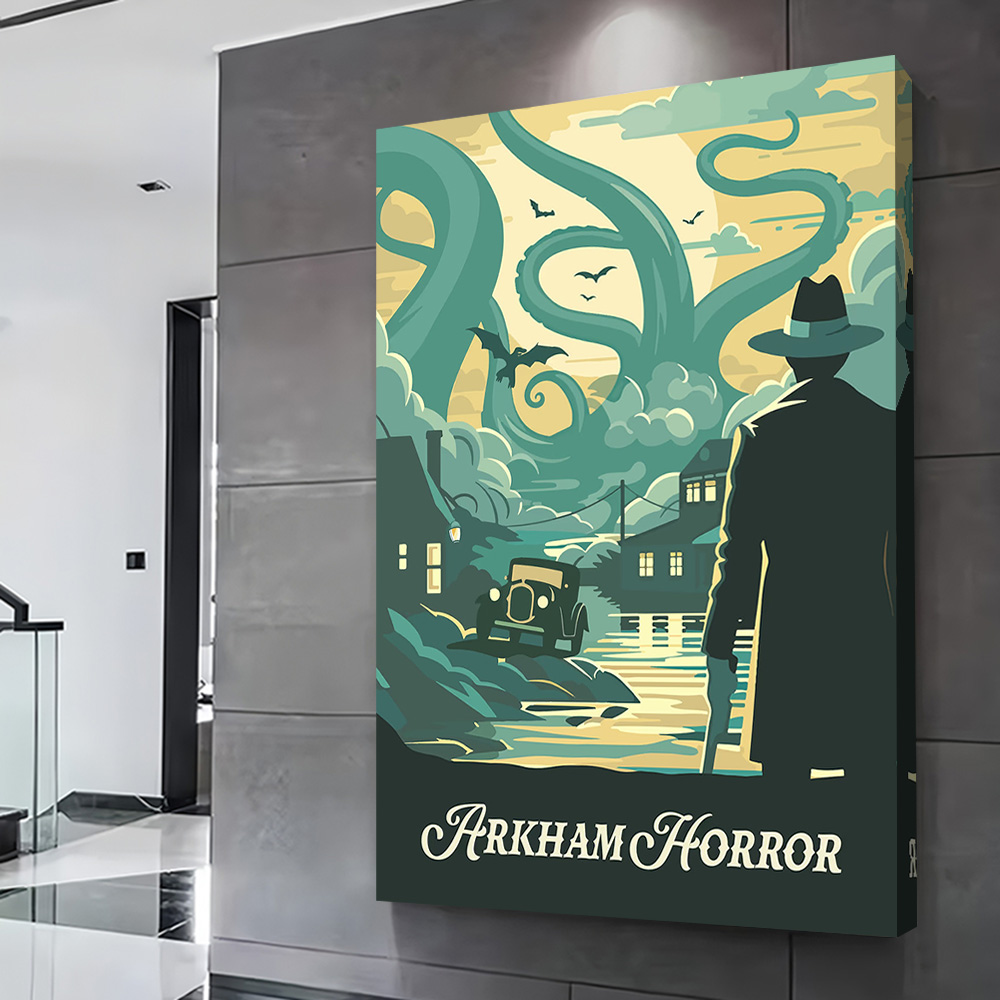 Arkham Horror Board Game Inspi - Board Game Horror review and price