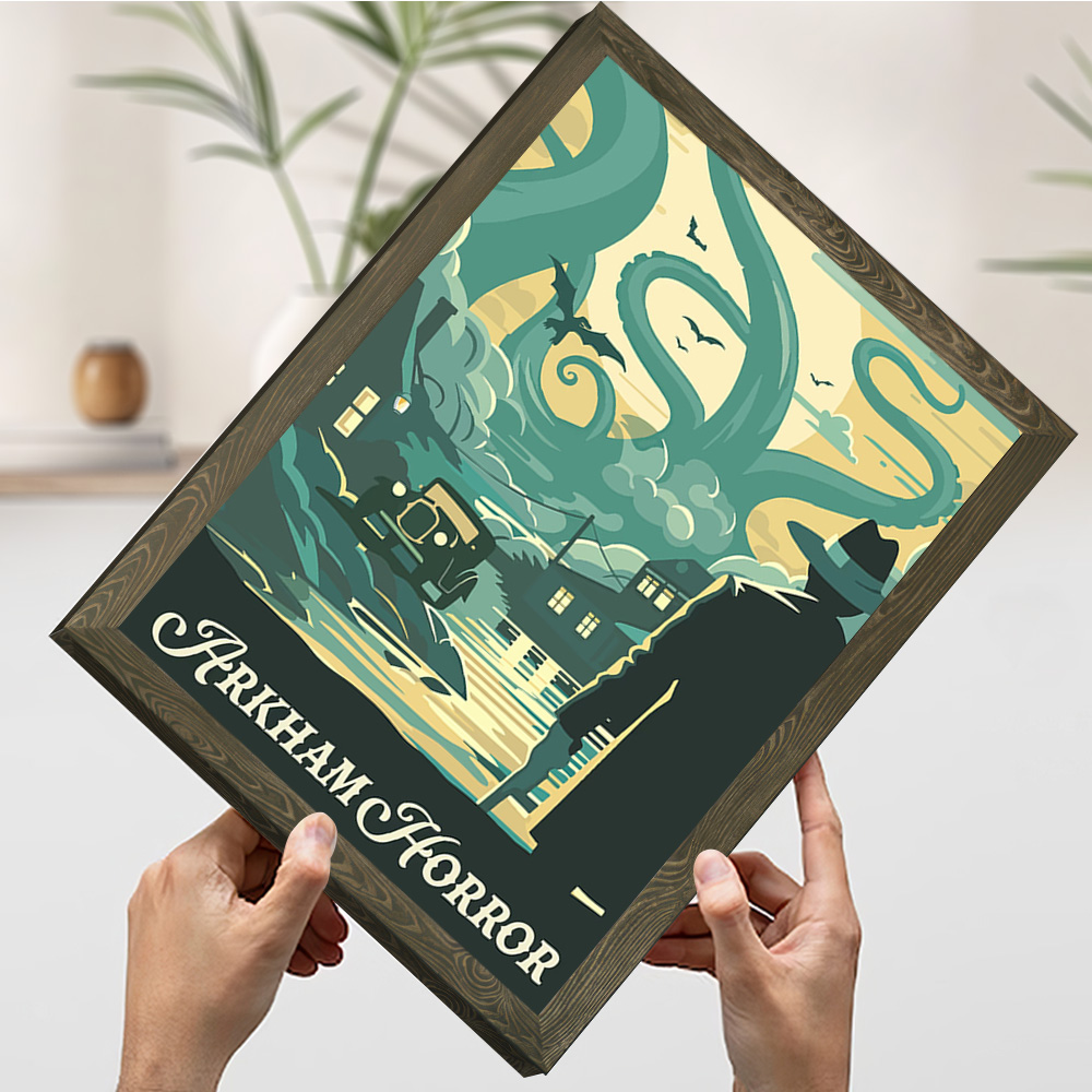 Arkham Horror Board Game Inspi - Board Game Horror review and price
