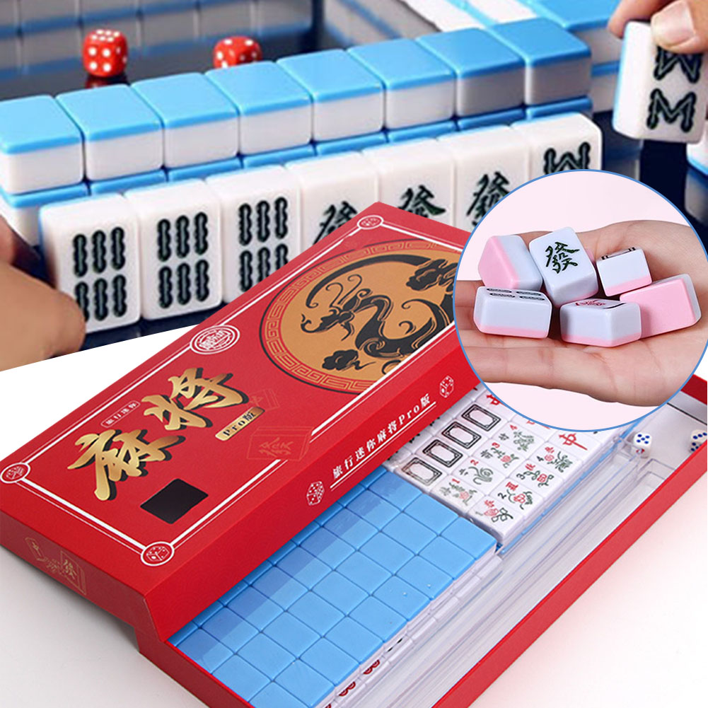 Portable Travel Mini Mahjong S - Board Game Pdf review and price