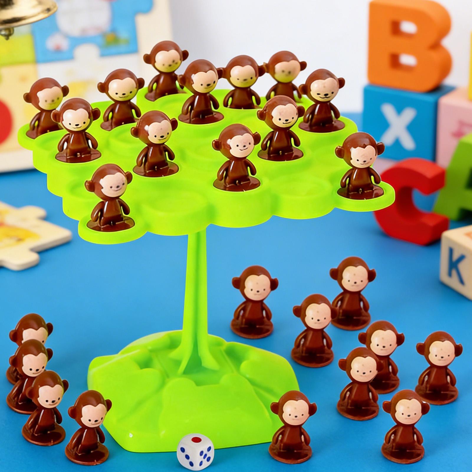 Monkey Balance Tree Focus Bala - Board Game Nature review and price