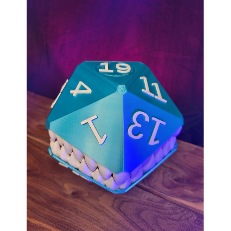 3D Printed Dice Tower Foldable - Board Game Geek review and price