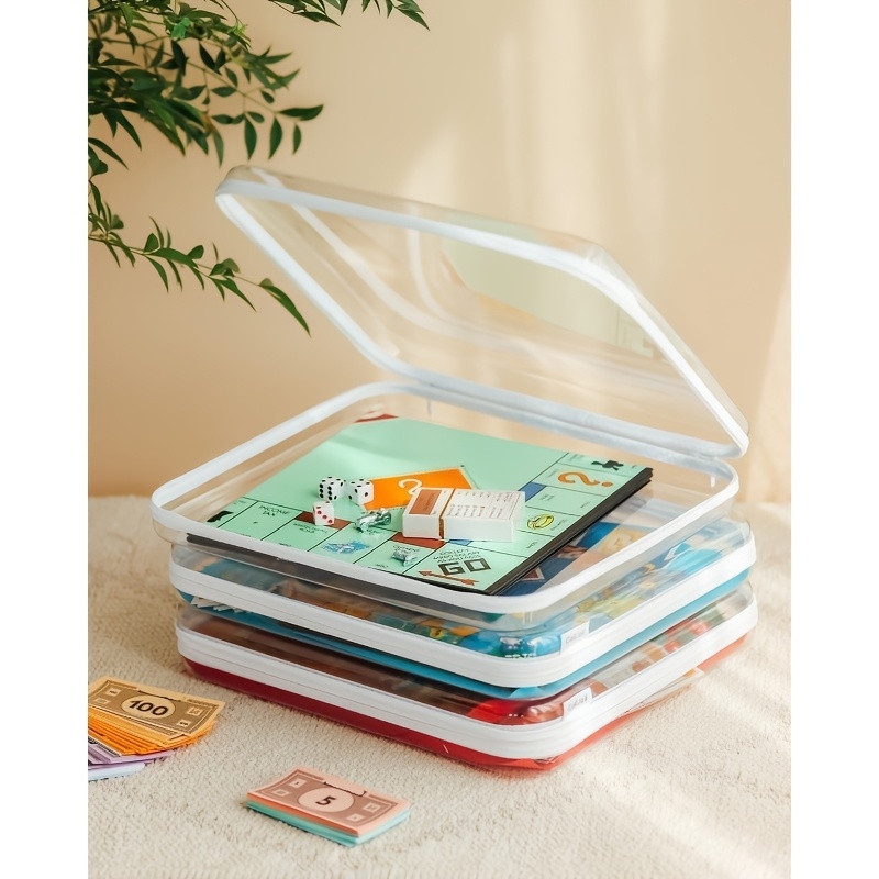 1pc Large Clear Hard Shell Sto - Board Game Review review and price
