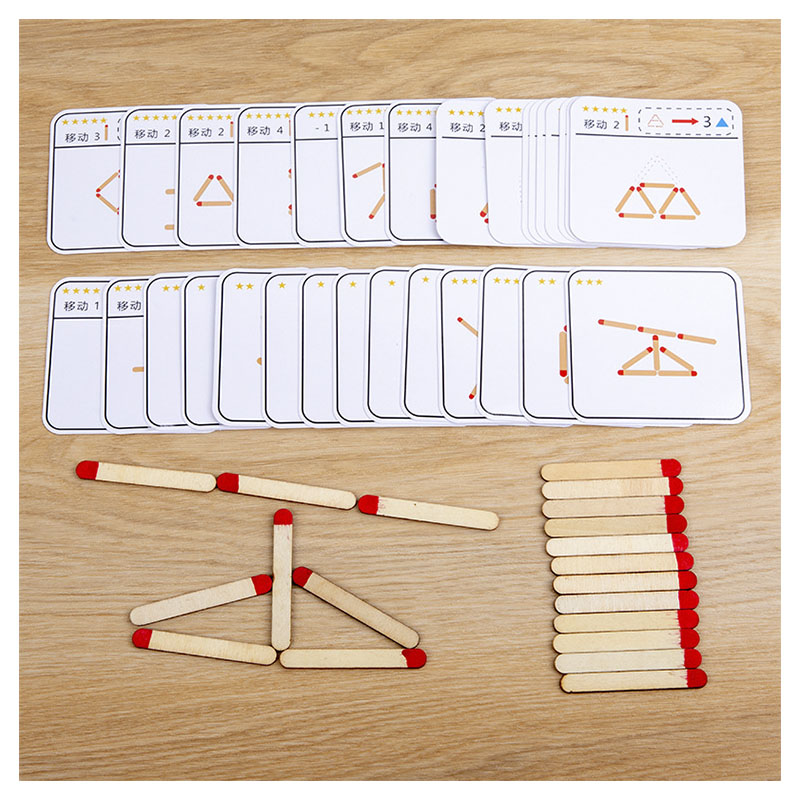 Montessori Matches Puzzles Gam - Board Game Nature review and price