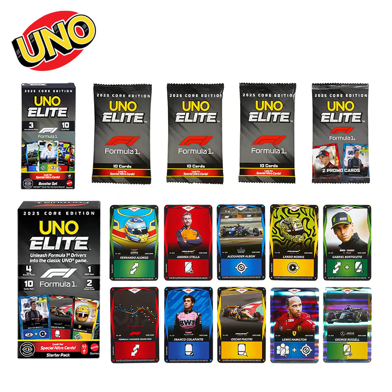 UNO Elite HotWheels F1 Racing  - Board Game Uno review and price
