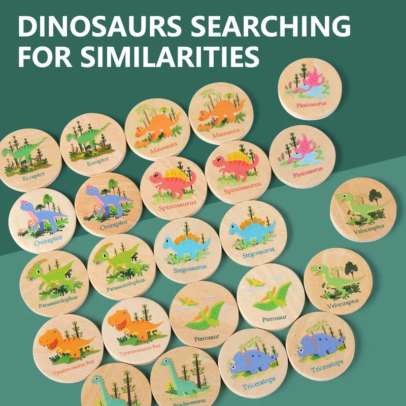 Memory Game Dinosaur Matching  - Board Game Nature review and price