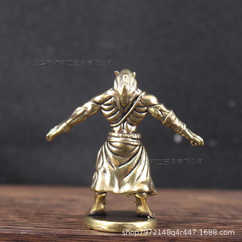 Brass Werewolf Miniature Ornam - Board Game Werewolf review and price