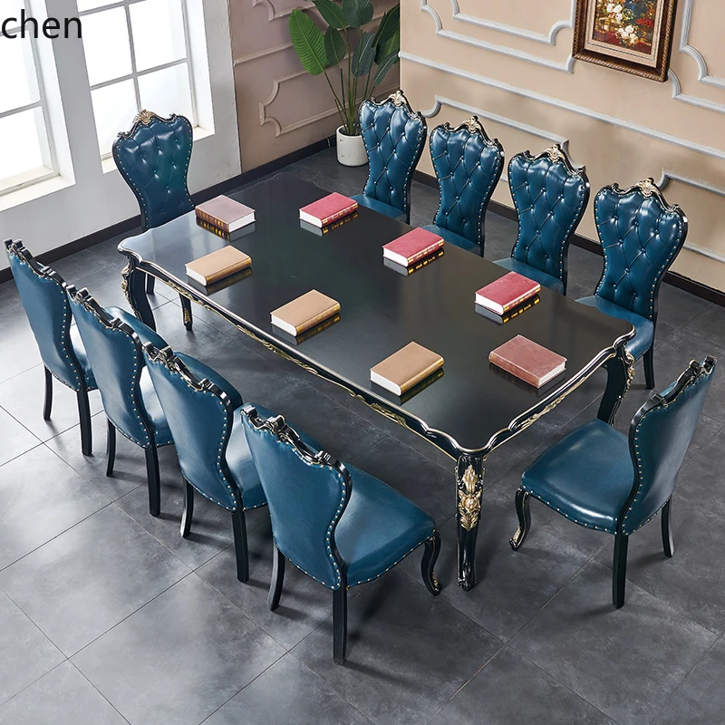 HT solid wood 8 people rectang - Board Game Werewolf review and price